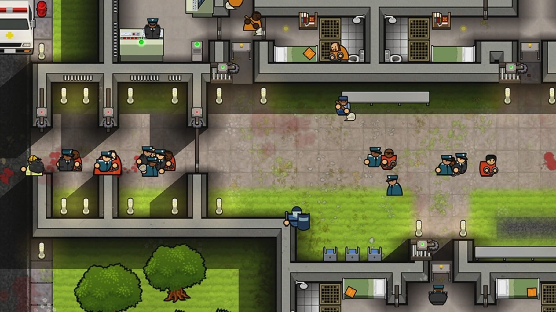 Captura de pantalla - Prison Architect: Xbox 360 Edition