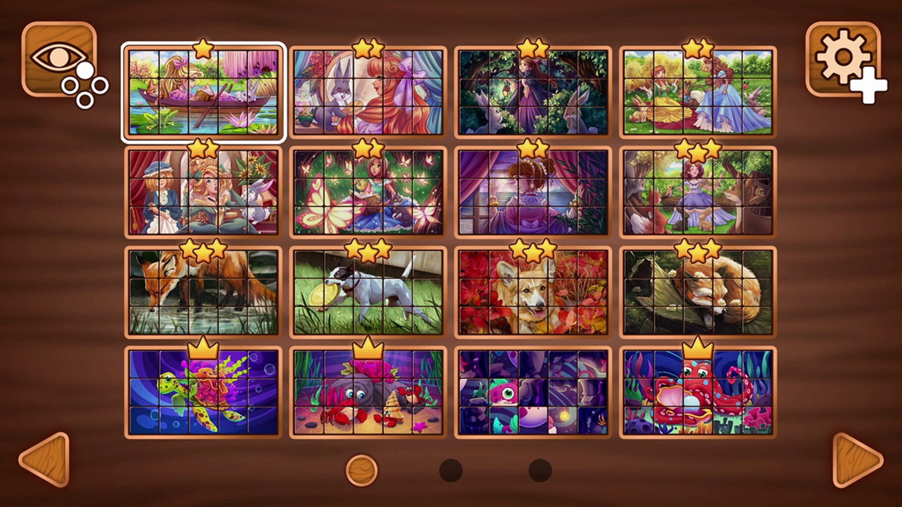 Captura de pantalla - Swap Puzzles