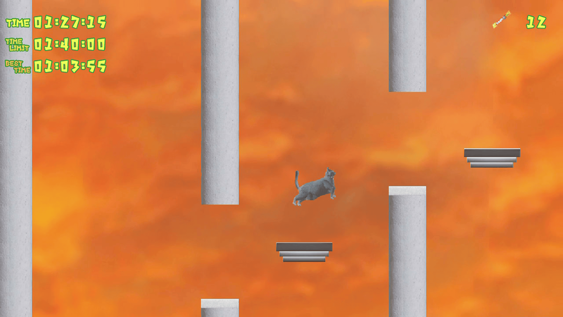 Pixel Game Maker Series: Cat and Tower screenshot