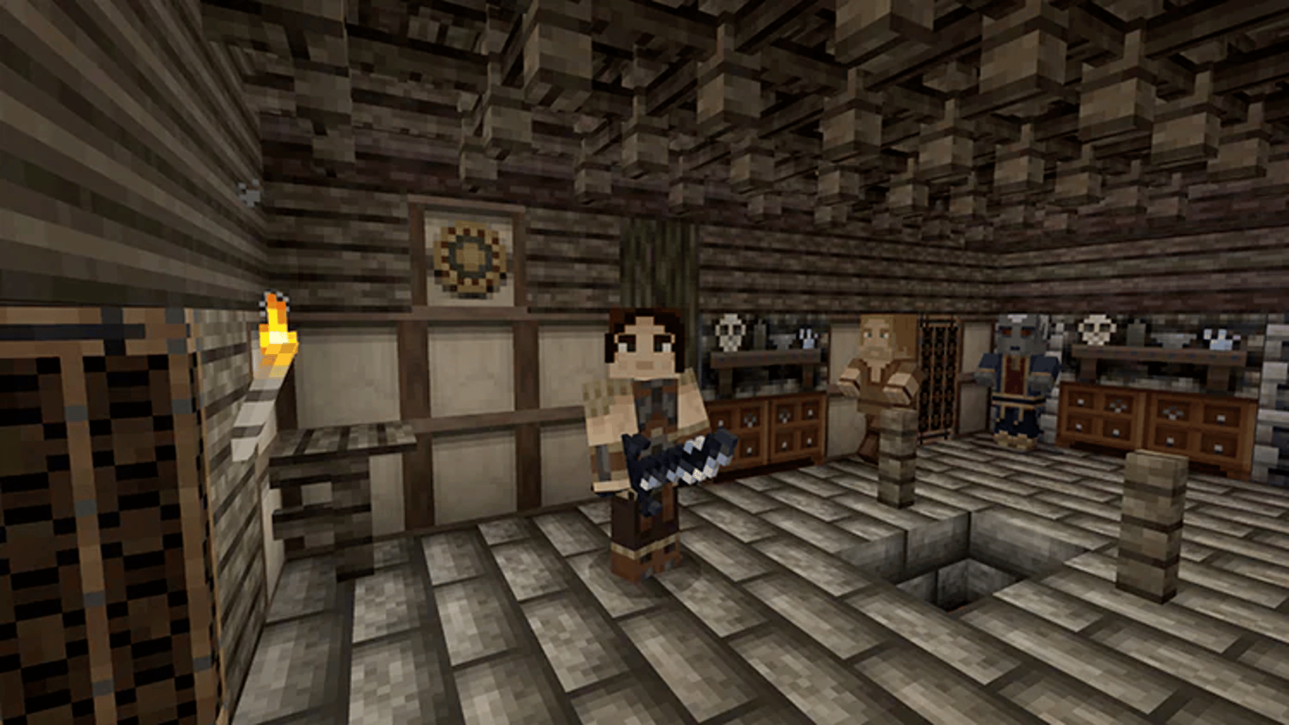 Minecraft: Dragonborn Mash-up screenshot