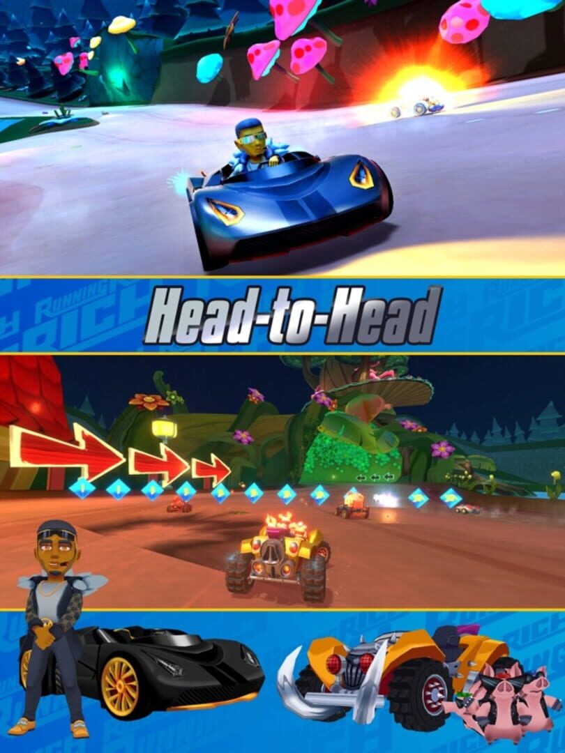Running Rich Racing - Screenshot