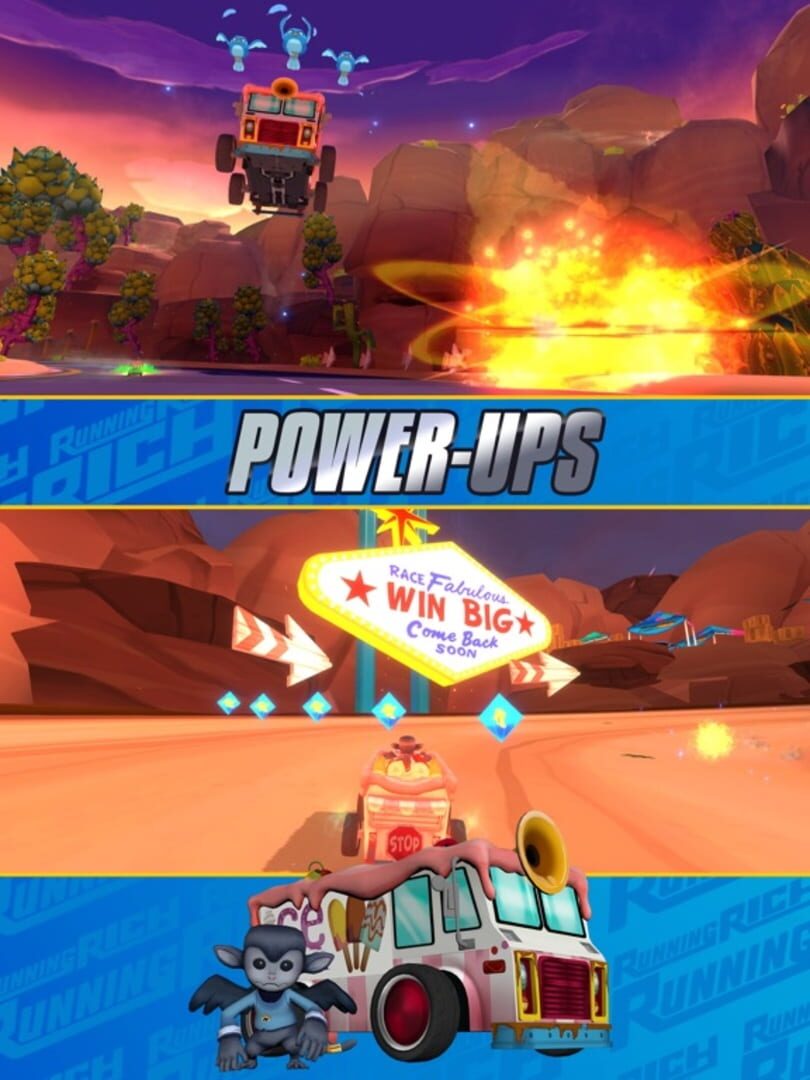 Running Rich Racing - Screenshot