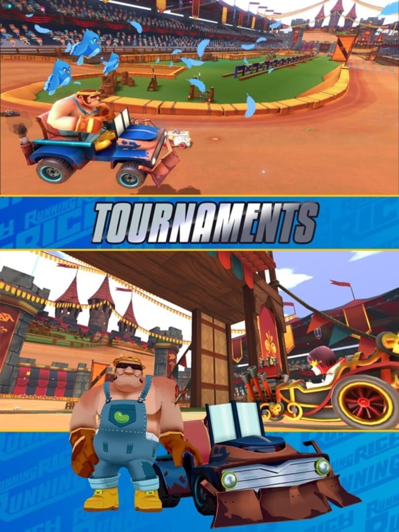 Running Rich Racing - Screenshot