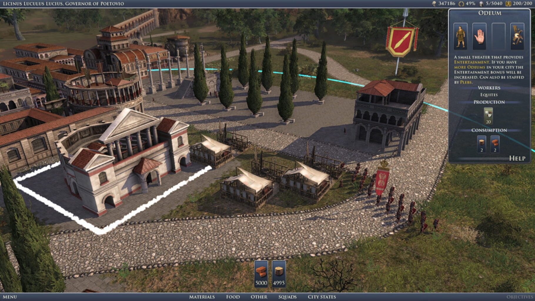 Captura de pantalla - Grand Ages: Rome - Reign of Augustus