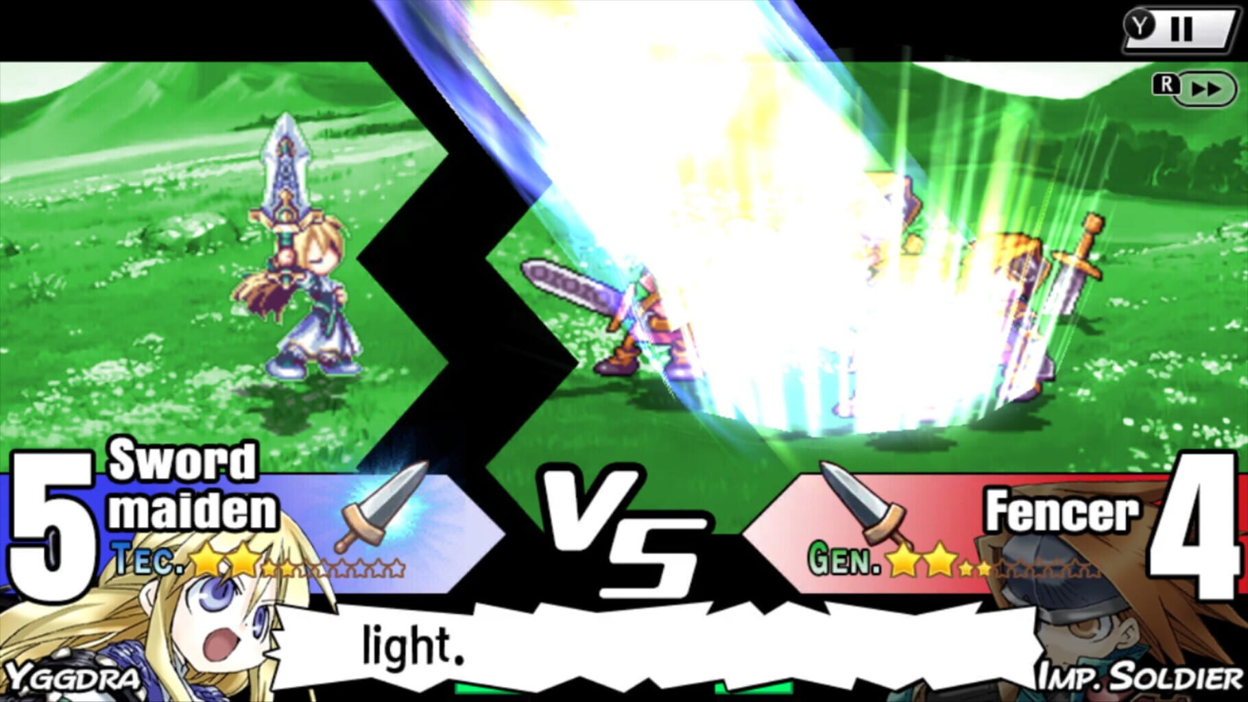 Yggdra Union screenshot