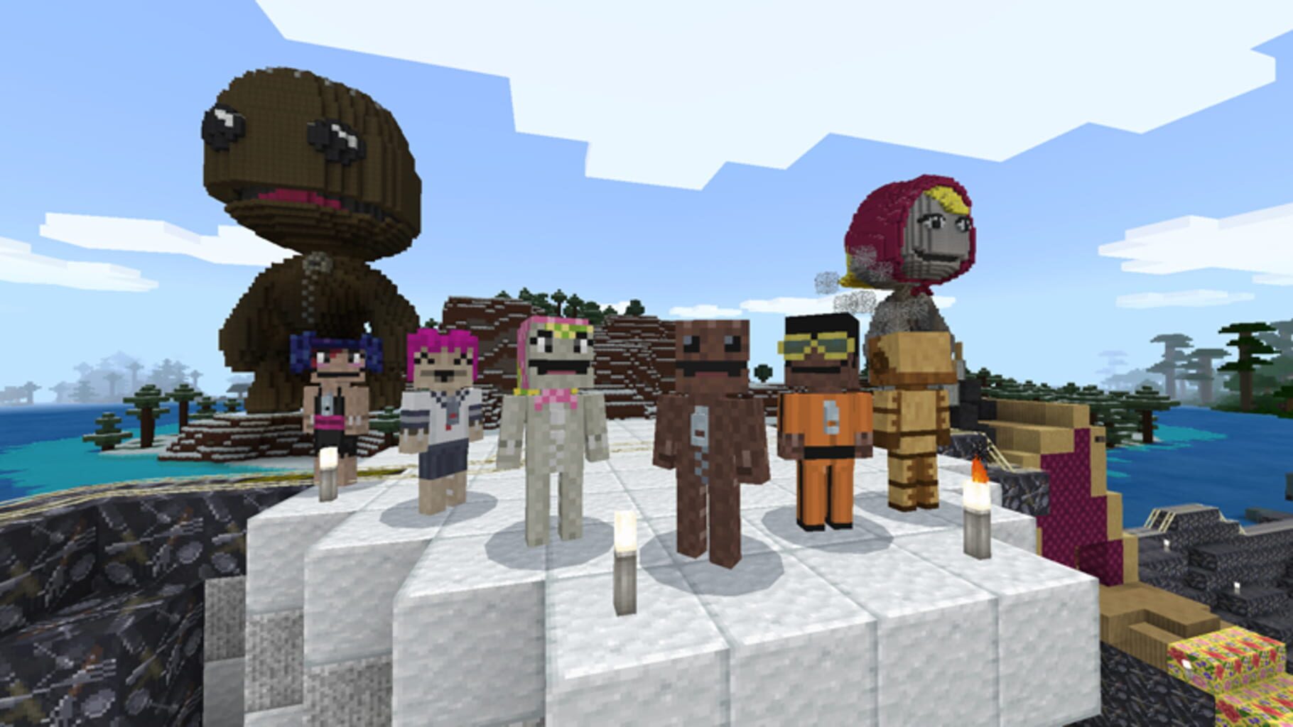 Captura de pantalla - Minecraft: LittleBigPlanet Edition