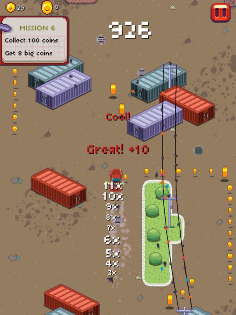 Pixel Drifters - Screenshot