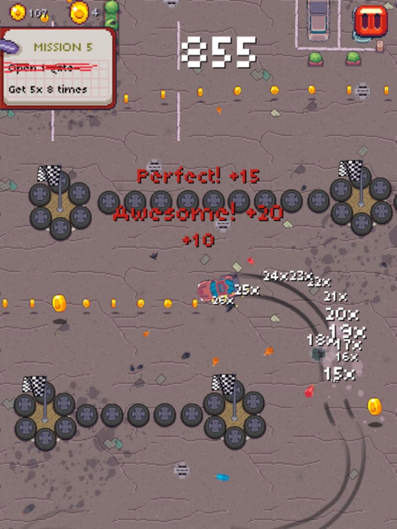 Pixel Drifters - Screenshot