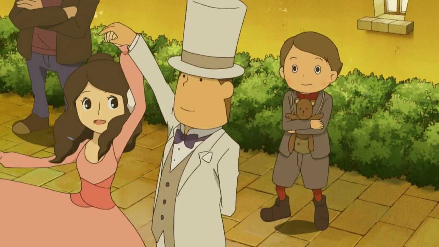 Captura de pantalla - Professor Layton and the Miracle Mask Plus