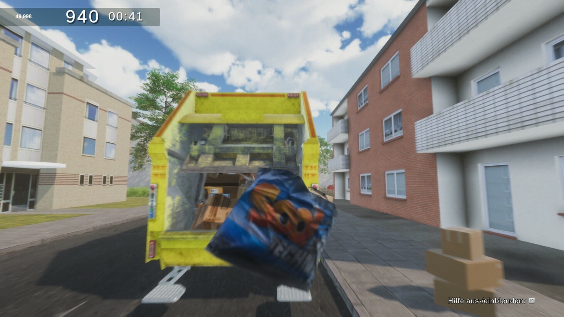 Garbage Truck Simulator - Screenshot