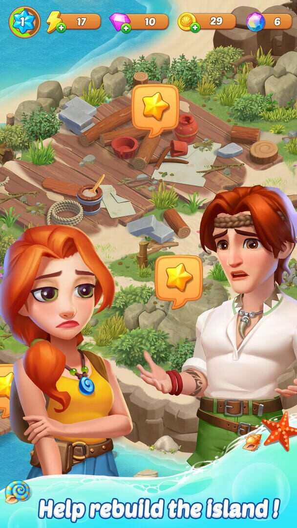 Adventure Island Merge - Screenshot