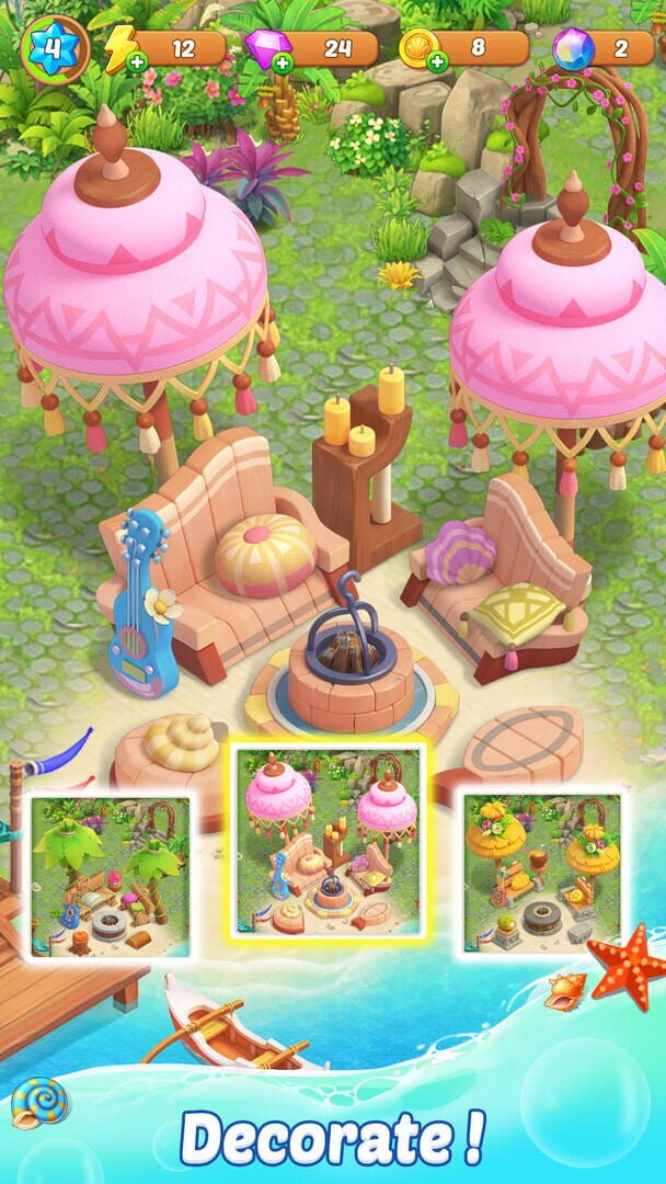 Adventure Island Merge - Screenshot