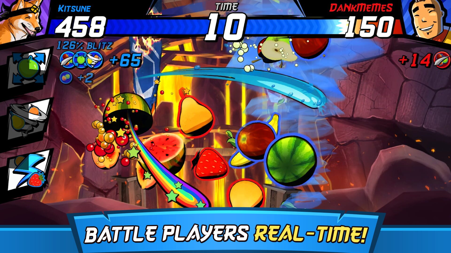 Fruit Ninja Fight - Screenshot