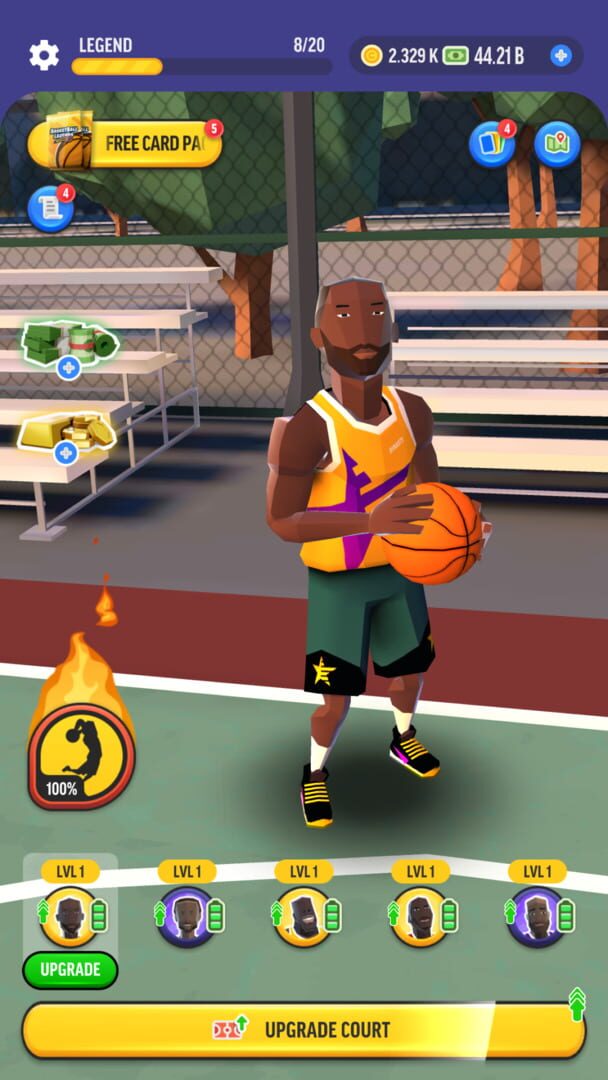 Idle Basketball: Legends Tycoon - Screenshot