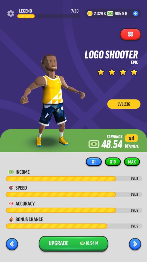 Idle Basketball: Legends Tycoon - Screenshot