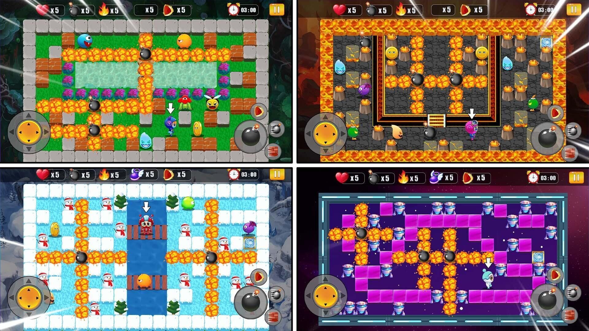 Bomber Battle : Bomb Man Arena - Screenshot