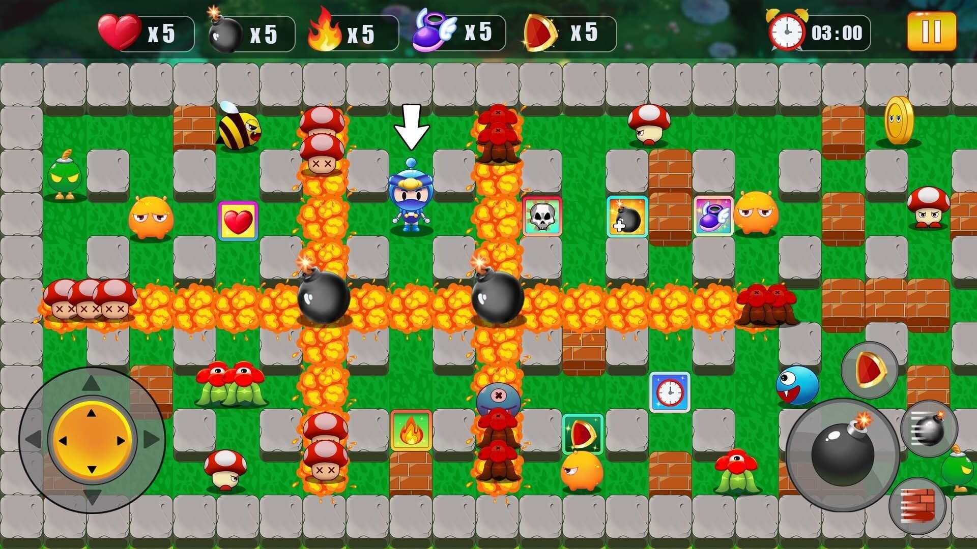 Bomber Battle : Bomb Man Arena - Screenshot