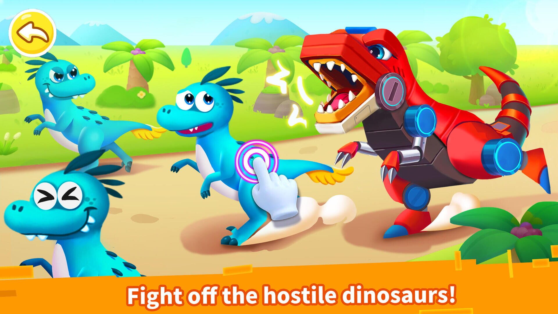 Little Panda: Dinosaur Care - Screenshot