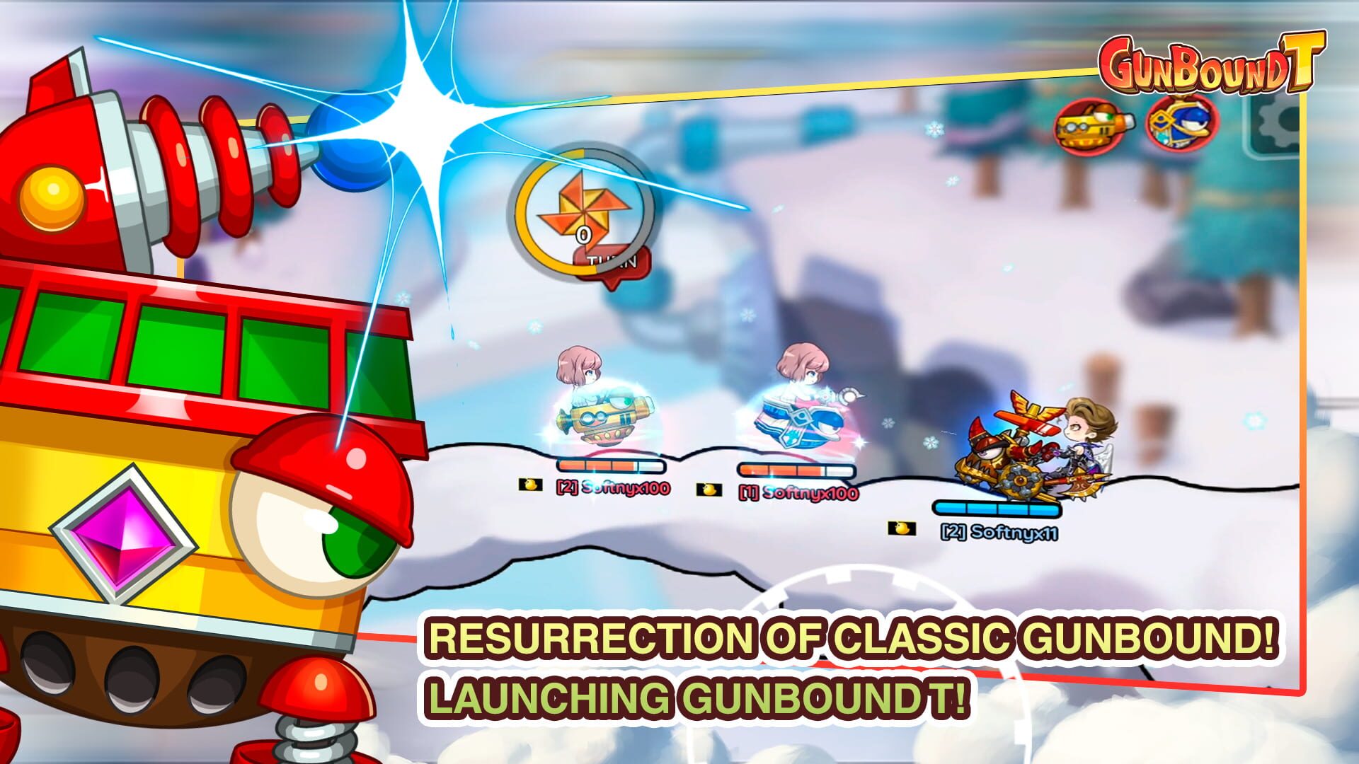 Gunbound T - Screenshot