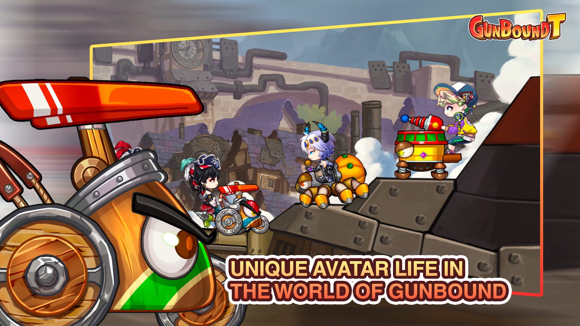 Gunbound T - Screenshot