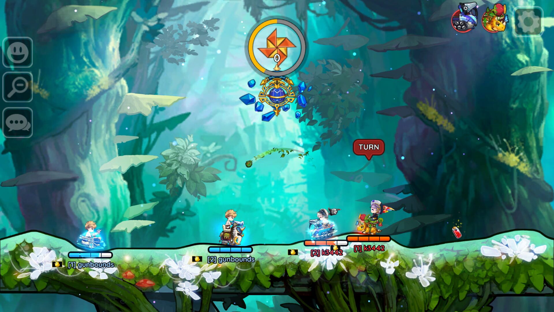 Gunbound T - Screenshot