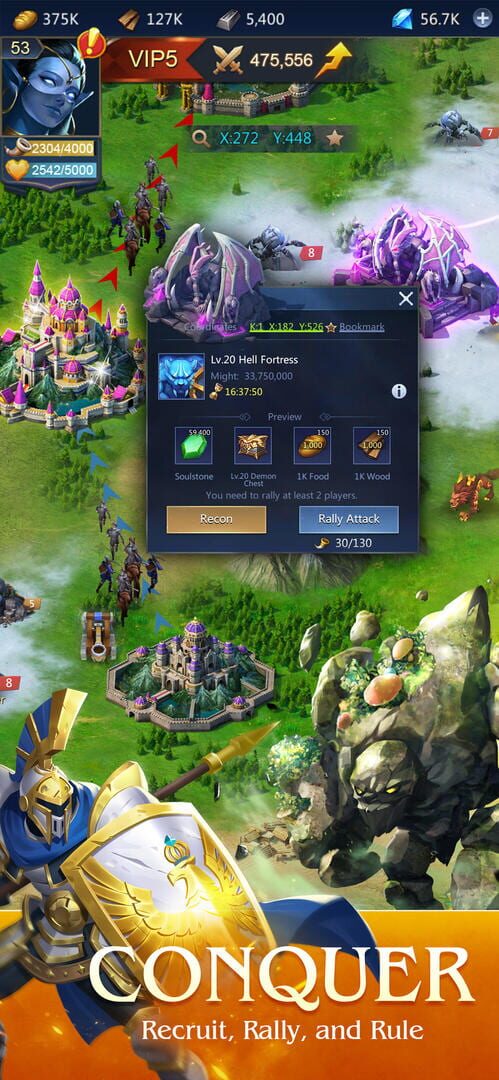 Puzzles & Conquest - Screenshot
