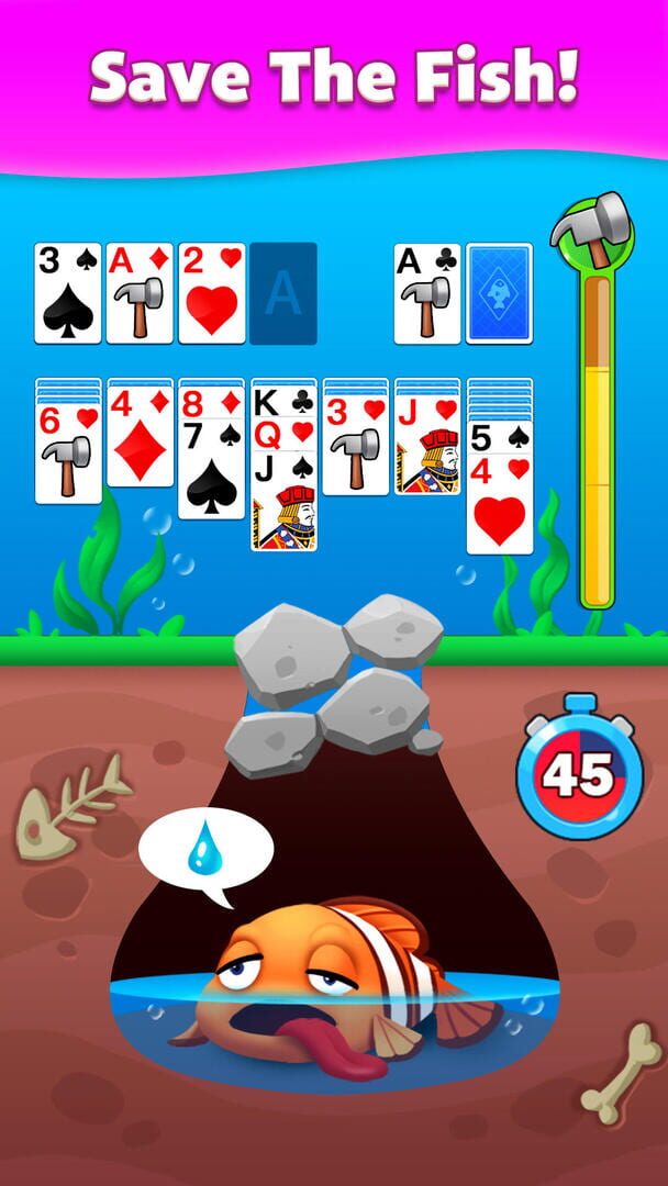 Solitaire Fish - Screenshot