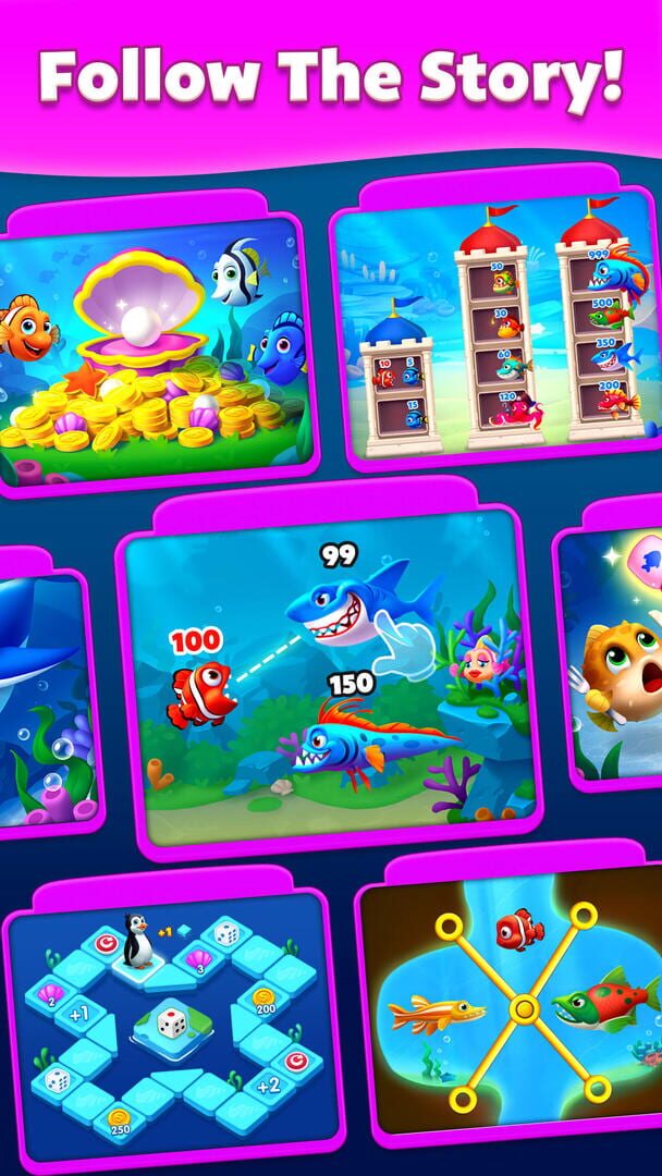 Solitaire Fish - Screenshot