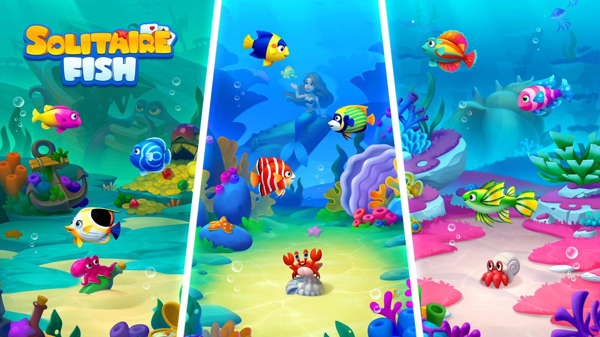 Solitaire Fish - Screenshot