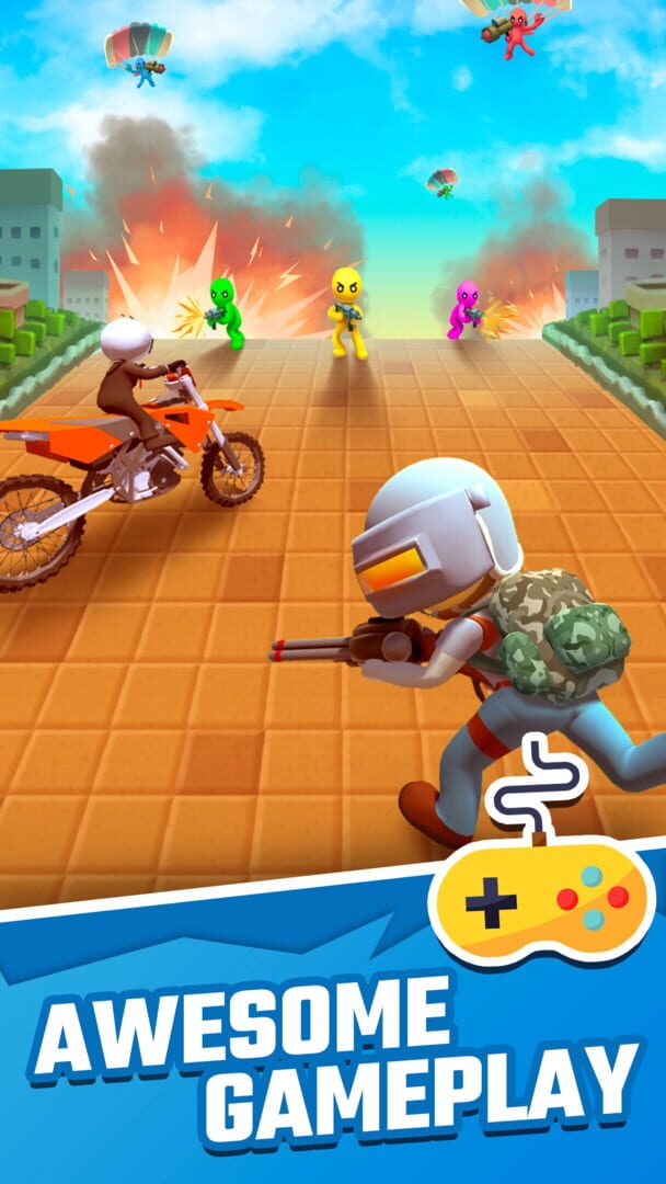 Battle Royale Run - Screenshot