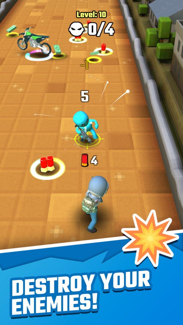 Battle Royale Run - Screenshot