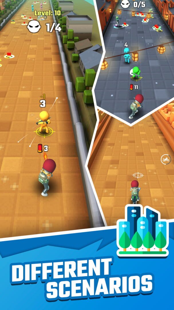 Battle Royale Run - Screenshot