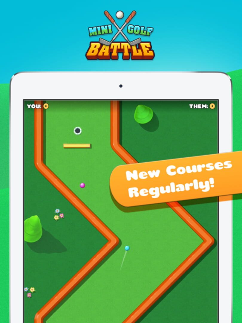 Mini Golf Battle - Screenshot