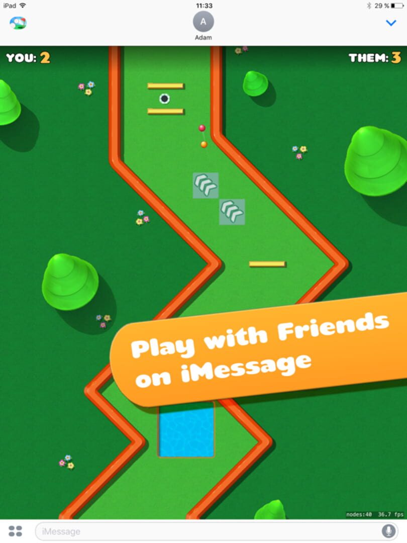 Mini Golf Battle - Screenshot