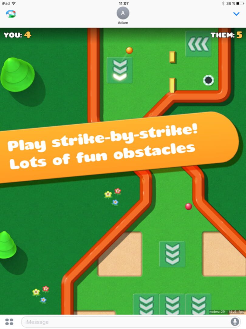 Mini Golf Battle - Screenshot