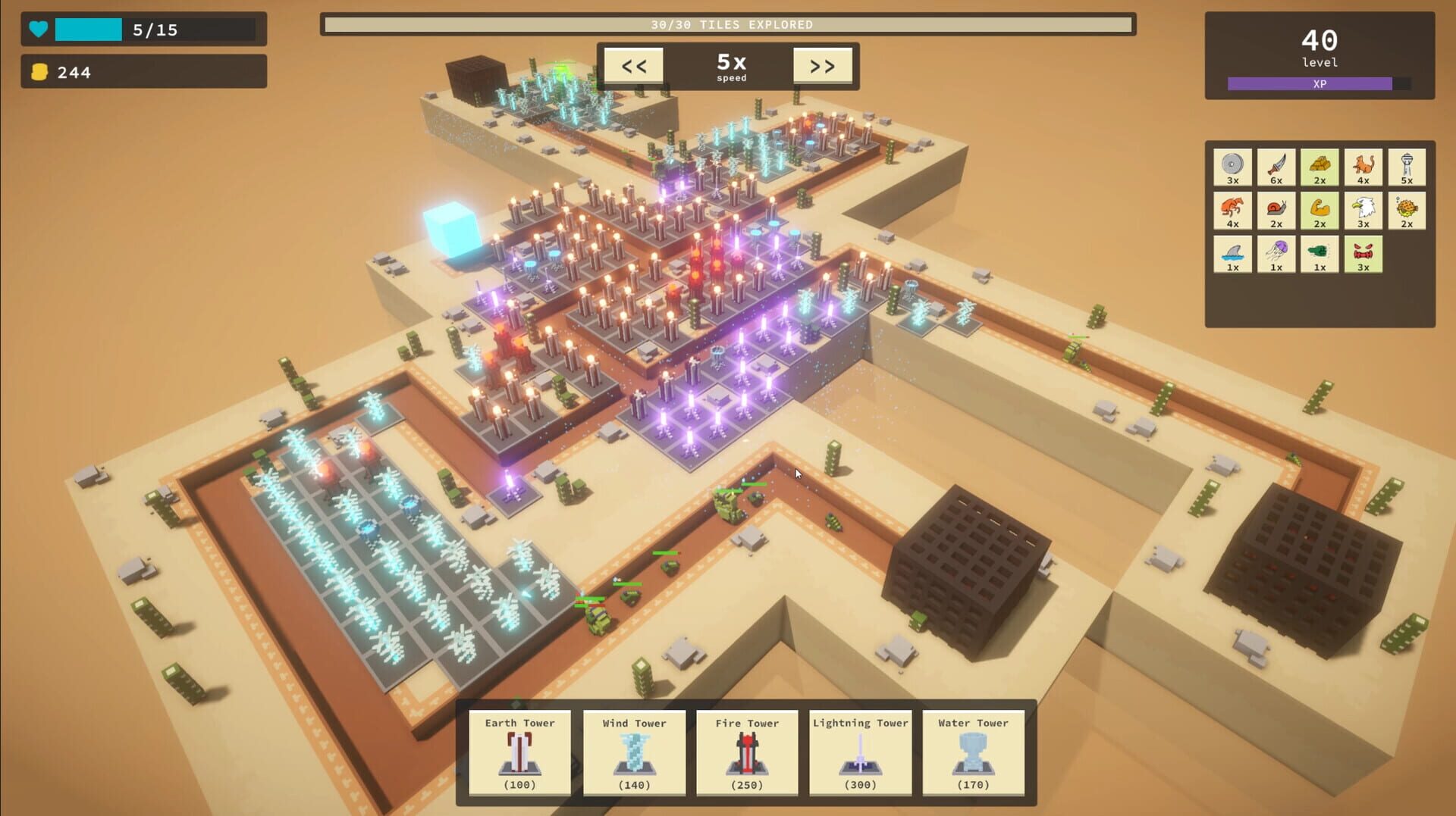 Rogue Cube Defense - Screenshot