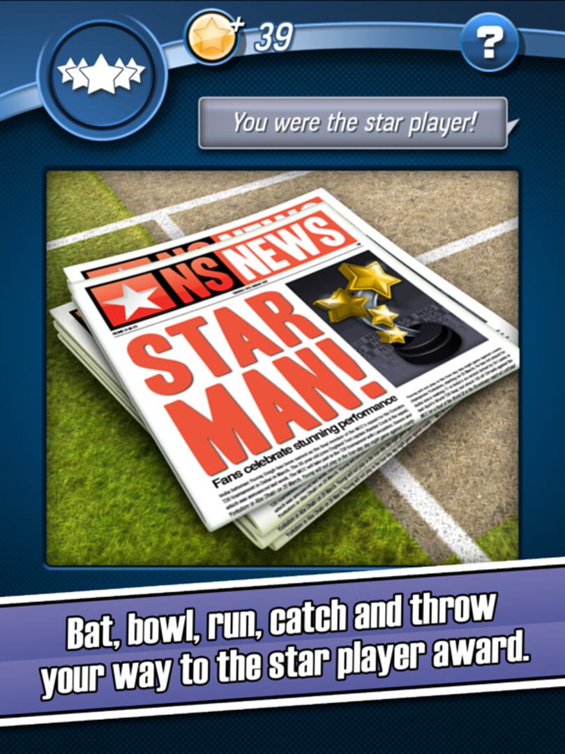 New Star Cricket - Screenshot