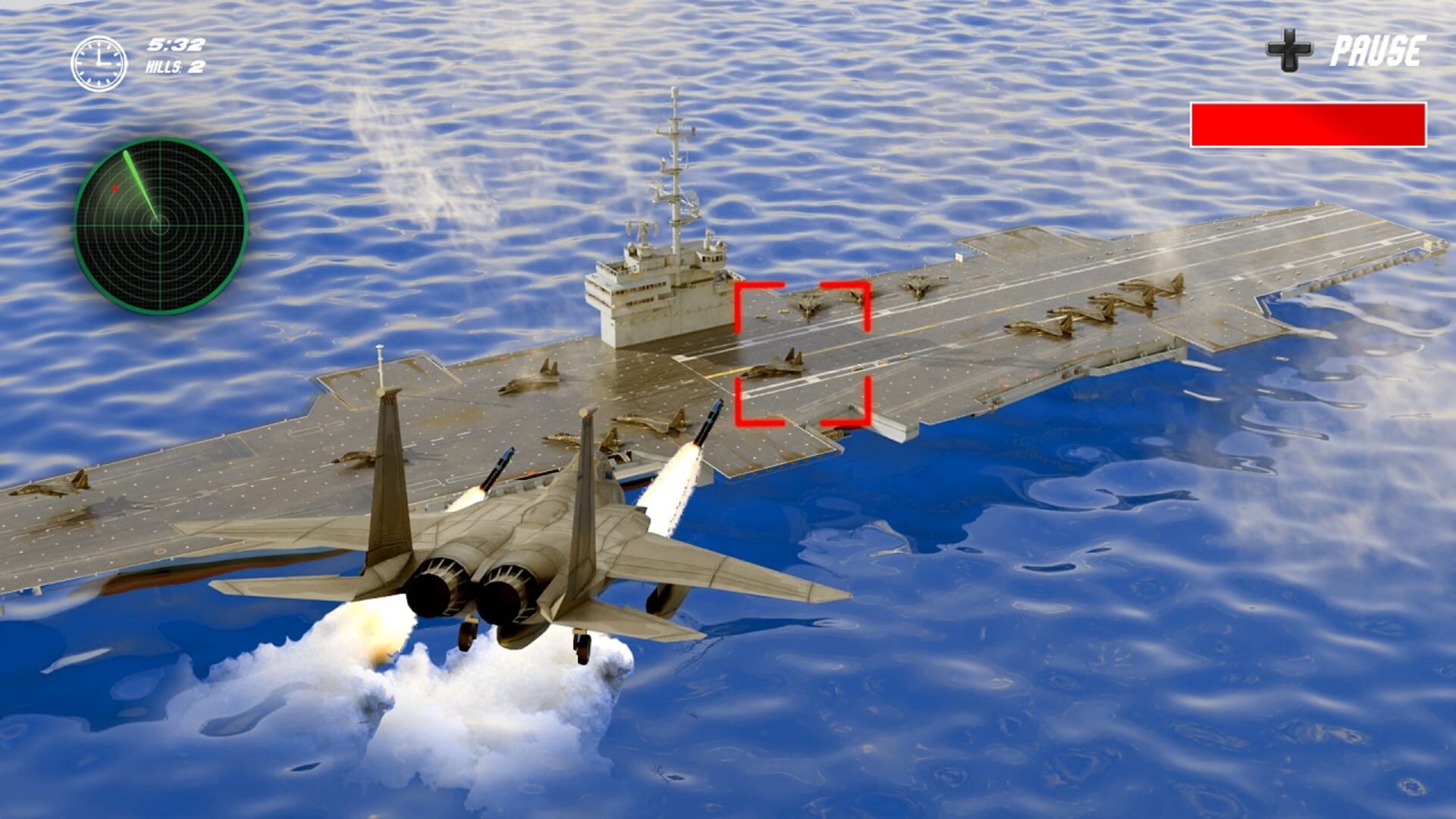 Air Jet Fighter Combat: Europe Fly Plane Attack - Screenshot