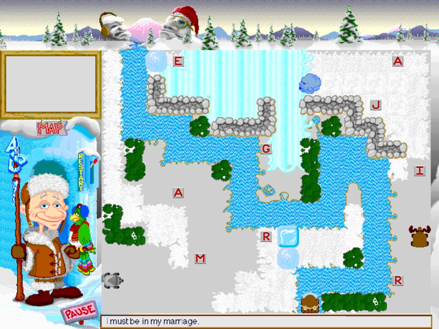 Spelling Blizzard - Screenshot