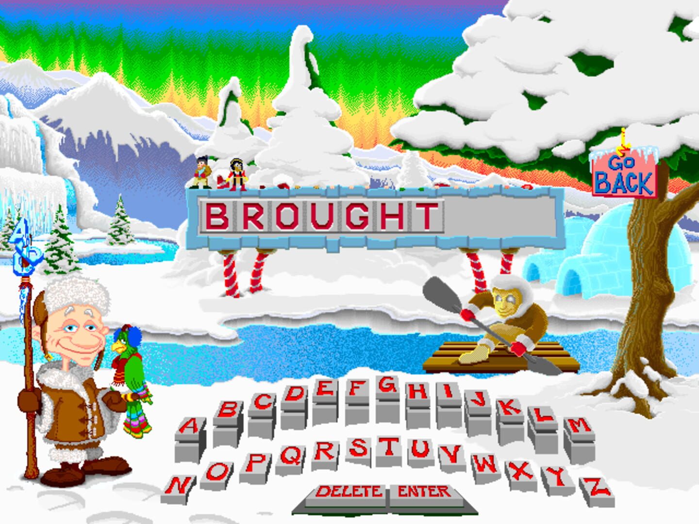Spelling Blizzard - Screenshot