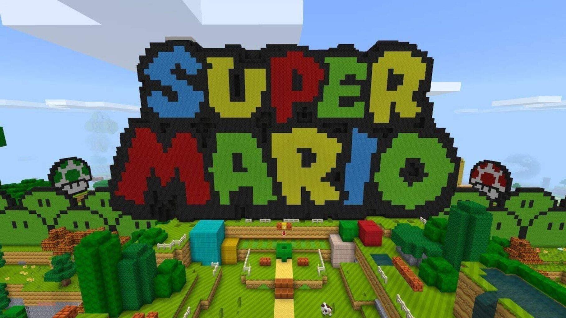 Captura de pantalla - Minecraft: Super Mario Mash-up