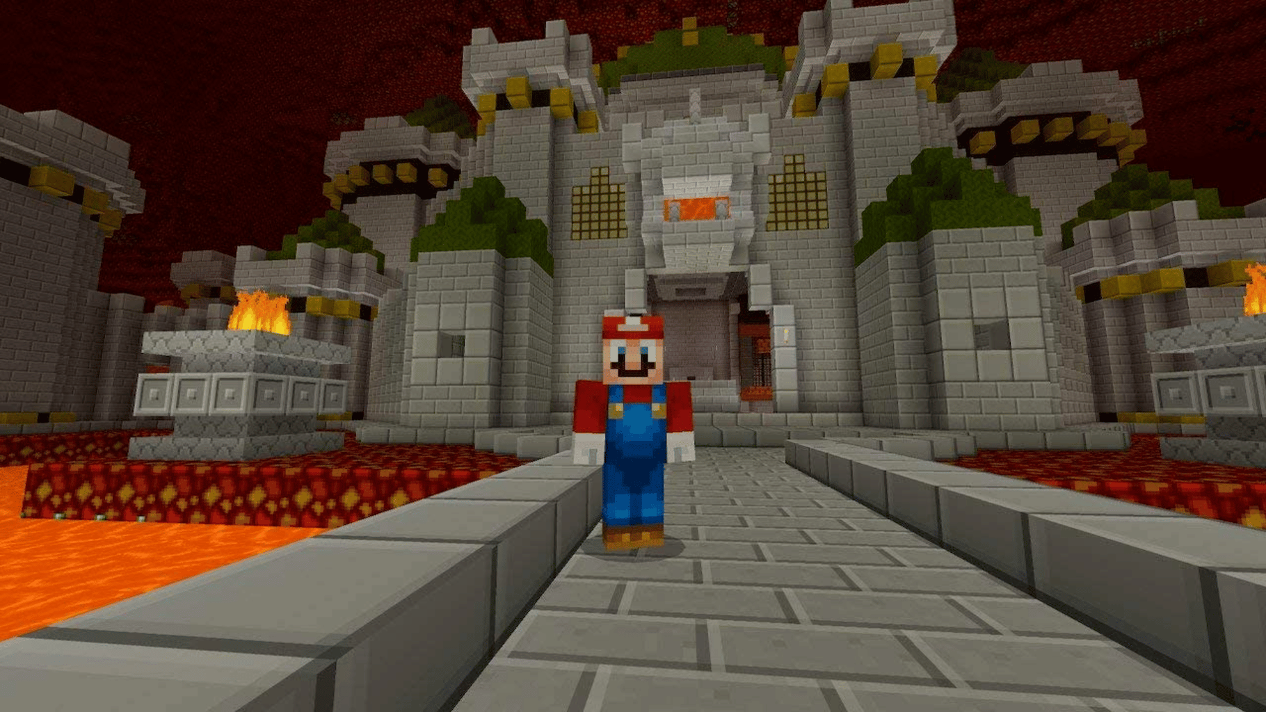 Minecraft: Super Mario Mash-up screenshot