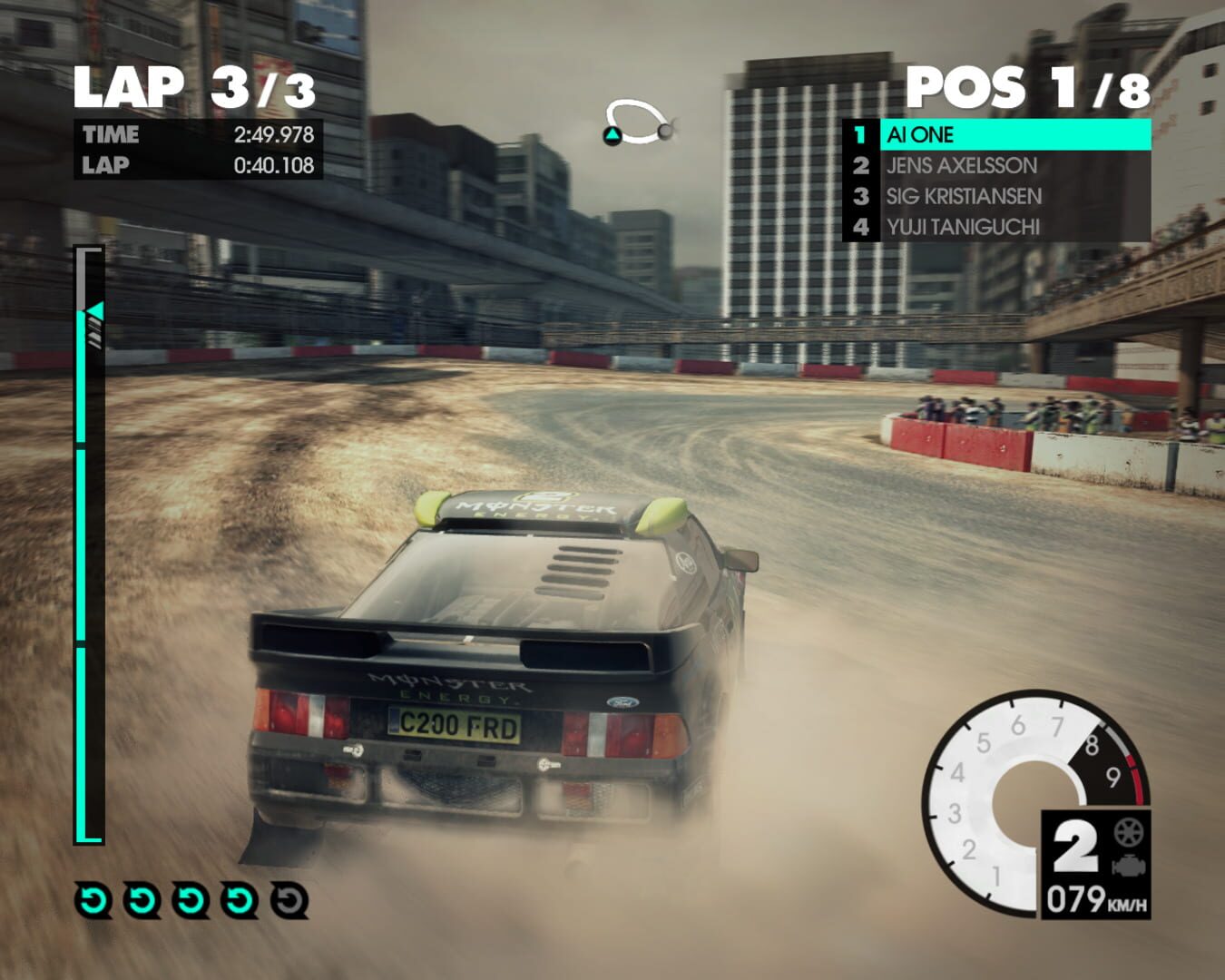 Captura de pantalla - Dirt 3: X-Games Asia Track Pack