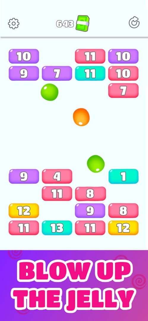 Marmalade breakout - Screenshot