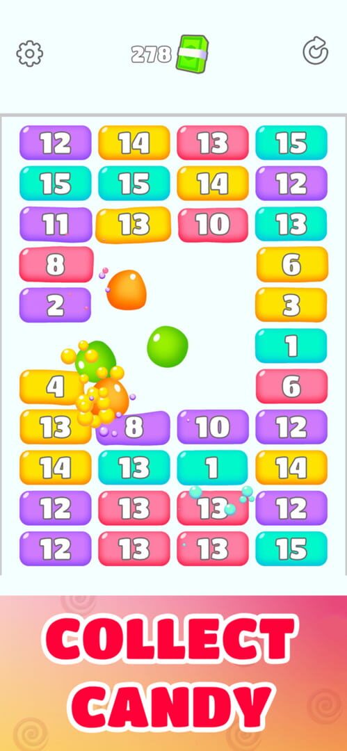 Marmalade breakout - Screenshot