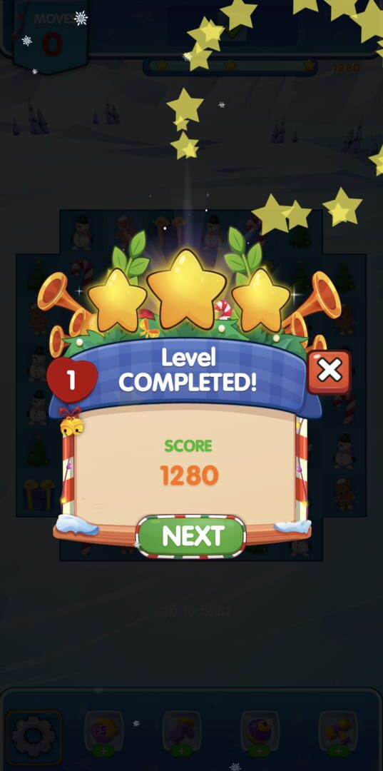Christmasville Blaster Saga - Screenshot
