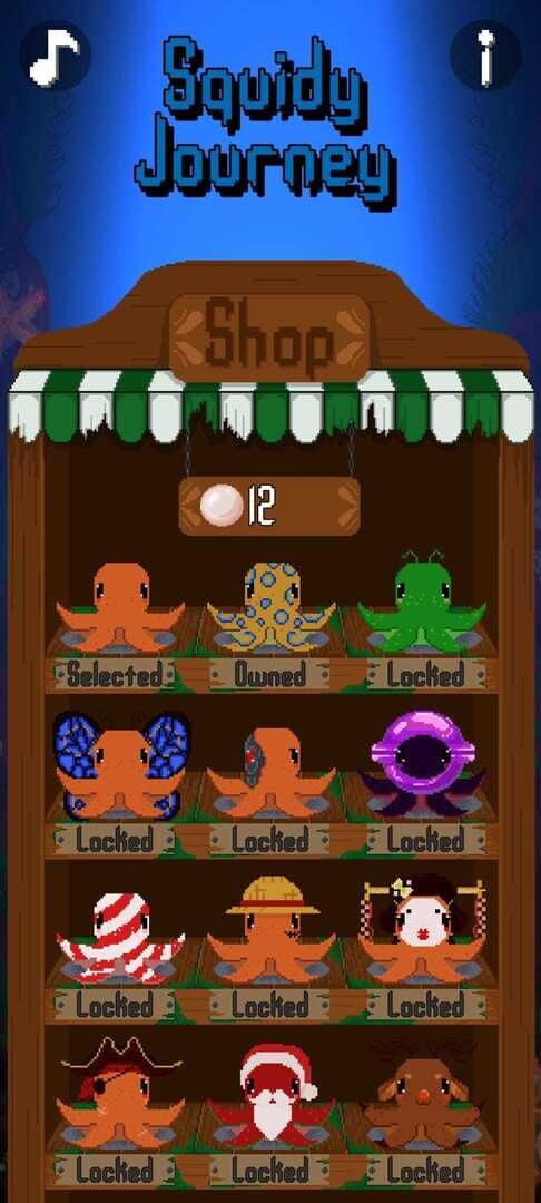 Squidy Journey - Screenshot