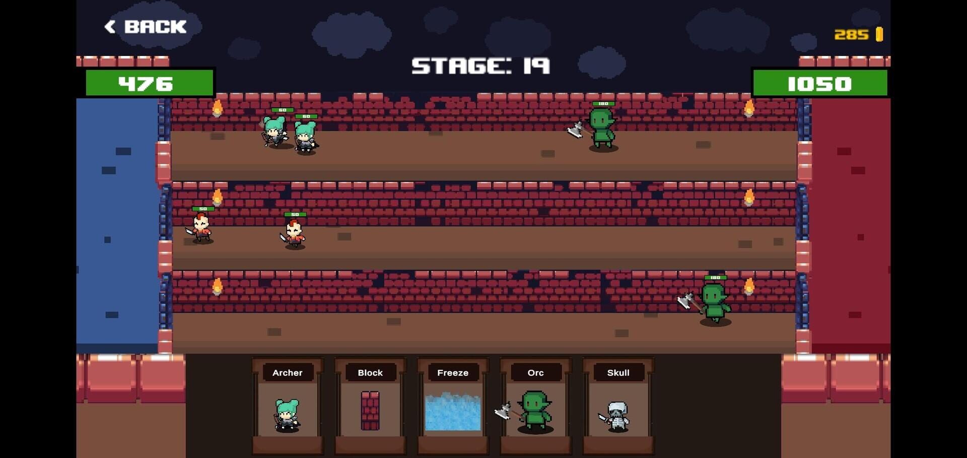 Castle Line Wars - Screenshot