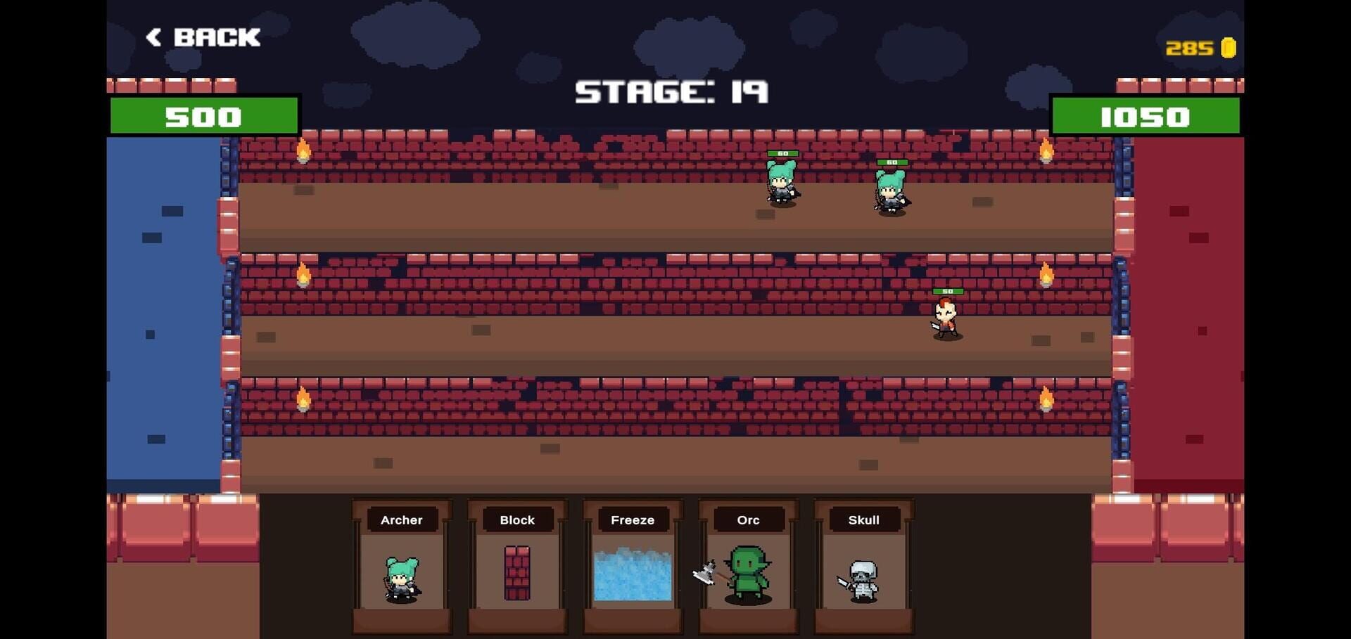Castle Line Wars - Screenshot