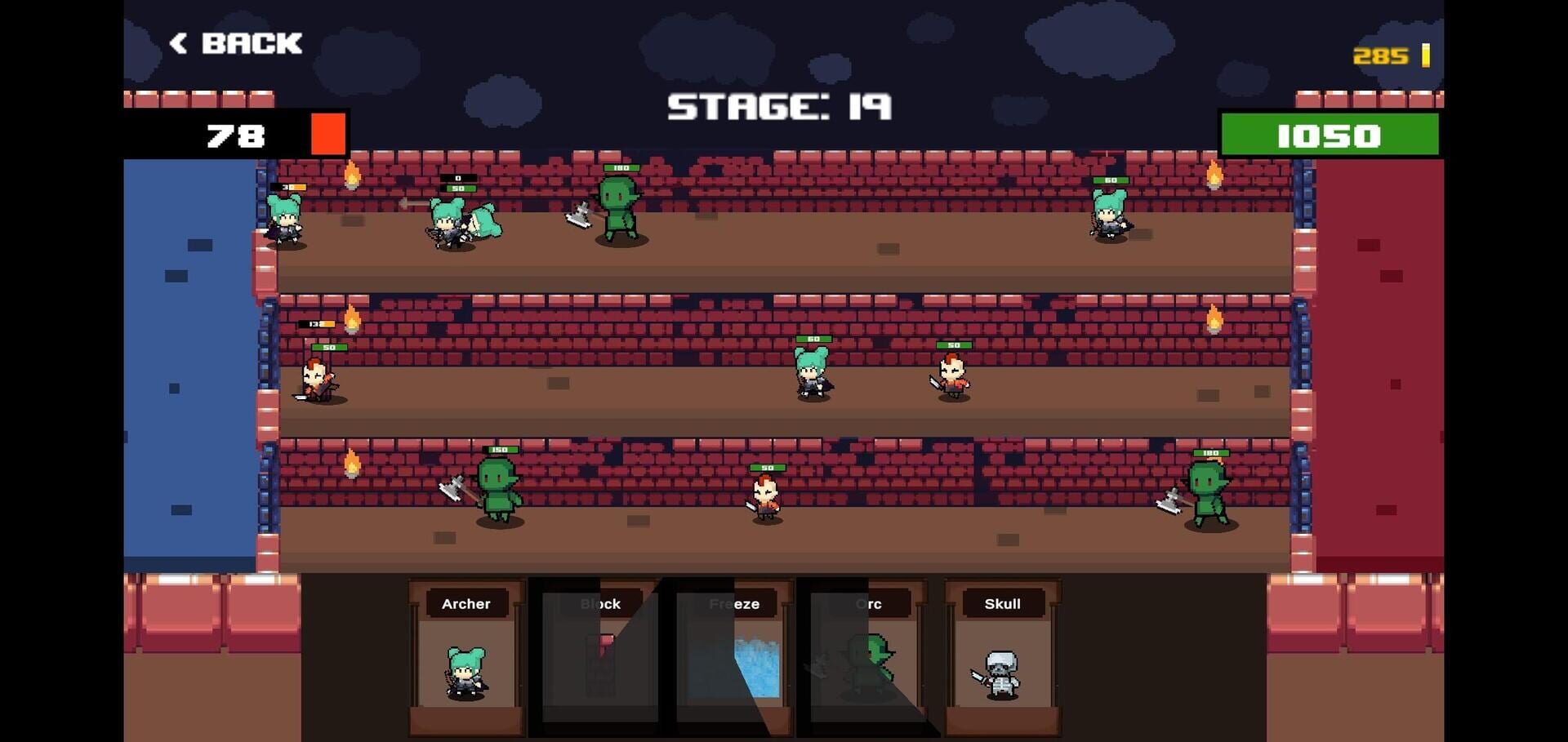 Castle Line Wars - Screenshot